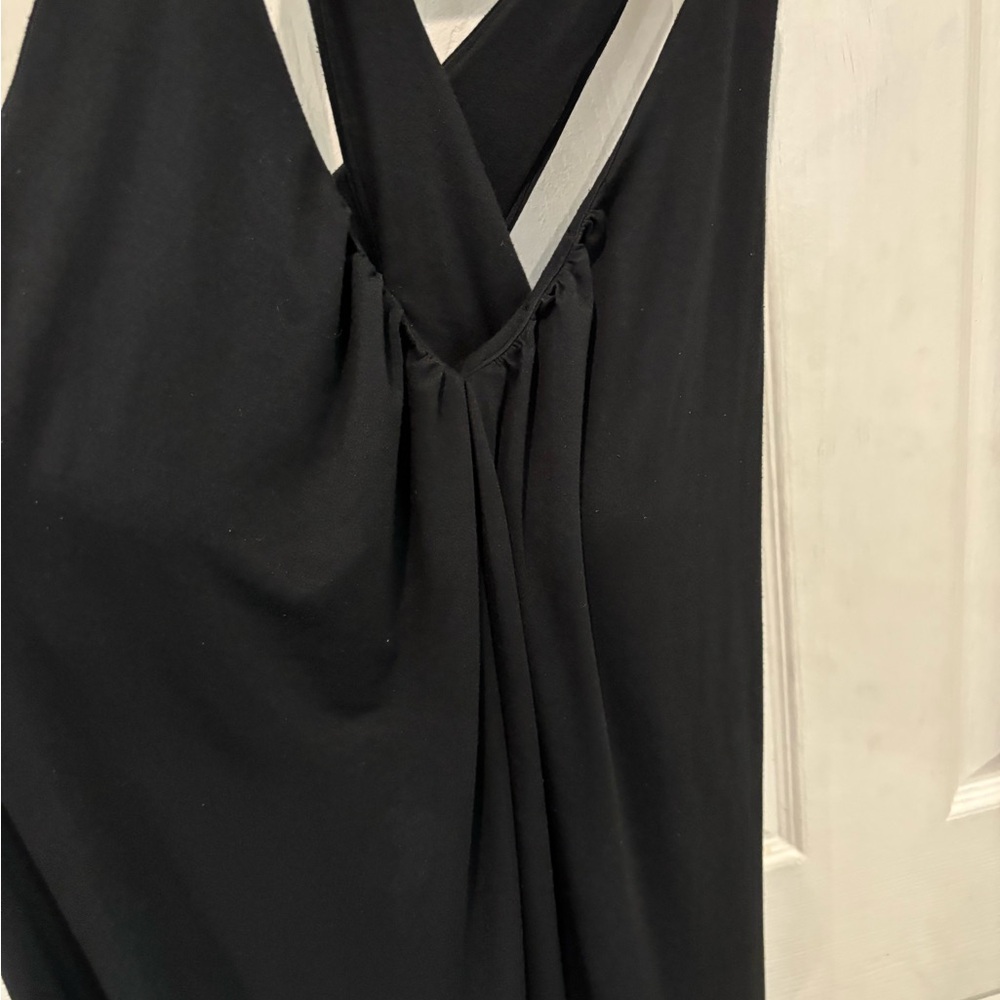 Soma Classic Black back criss-cross strap back